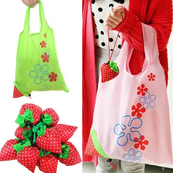 8 colors Fashion Eco Large Strawberry Resuable Nylon Foldable Grocery vegetable fruit Bag Retail Shopping Tote Bag Handbag
8 colors Fashion Eco Large Strawberry Resuable Nylon Foldable Grocery vegetable fruit Bag Retail Shopping Tote Bag Handbag