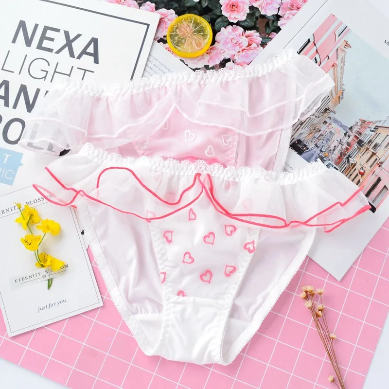SP&CITY Princess Cake Ruffle Sexy Panties Women Sweet Pink Cute Seamless Underwear For Menstrual Crotch Cotton Briefs Lingerie
SP&CITY Princess Cake Ruffle Sexy Panties Women Sweet Pink Cute Seamless Underwear For Menstrual Crotch Cotton Briefs Lingerie
