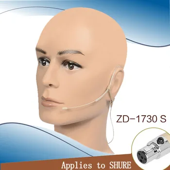 Headset/Headworn Microphone Mini XLR 4 Pins TA4F 4PIN Mic for Shure Wireless System Transmitter & Body Belt Pack Omnidirectional
Headset/Headworn Microphone Mini XLR 4 Pins TA4F 4PIN Mic for Shure Wireless System Transmitter & Body Belt Pack Omnidirectional