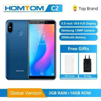 Golbal Version HOMTOM C2 5.5inch 2GB 16GB 3000mAh Face ID 4G-LTE Mobile Cell Phone Android 8.1 13MP Dual Rear Cameras Smartphone
Golbal Version HOMTOM C2 5.5inch 2GB 16GB 3000mAh Face ID 4G-LTE Mobile Cell Phone Android 8.1 13MP Dual Rear Cameras Smartphone