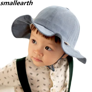 Spring Summer Baby Girls Sun Hats Solid Color Cotton Children Bucket Hat Summer Sun Cap for Boys Fisherman Hats Kids Beach Caps
Spring Summer Baby Girls Sun Hats Solid Color Cotton Children Bucket Hat Summer Sun Cap for Boys Fisherman Hats Kids Beach Caps