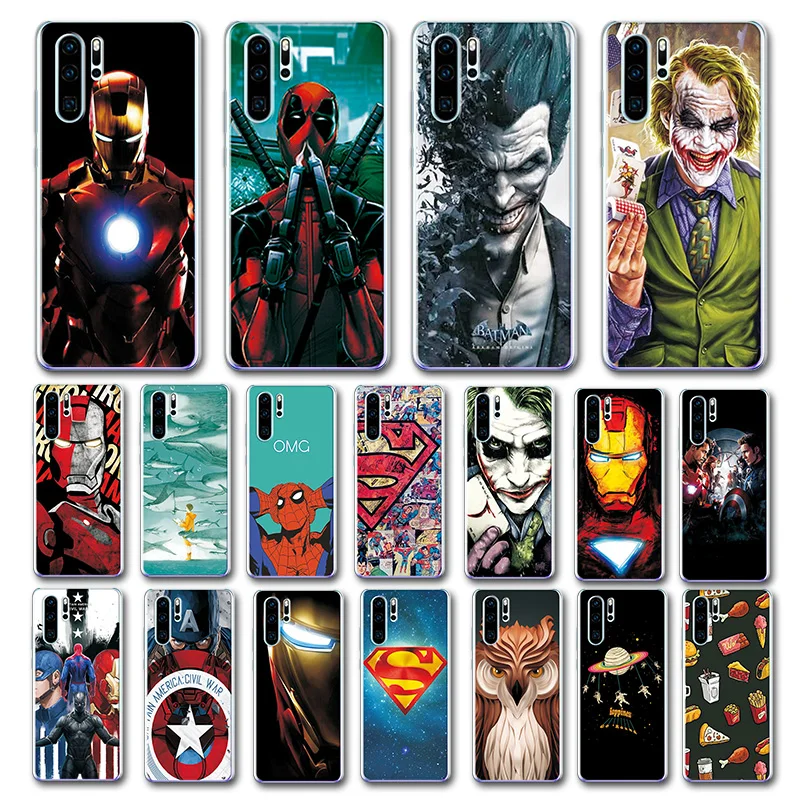 Newest Deadpool Printed Case For Huawei P30 Pro Iron Man Novelty Silicon Phone Shell For Huawei P20 Pro Lite Cover Fundas
Newest Deadpool Printed Case For Huawei P30 Pro Iron Man Novelty Silicon Phone Shell For Huawei P20 Pro Lite Cover Fundas