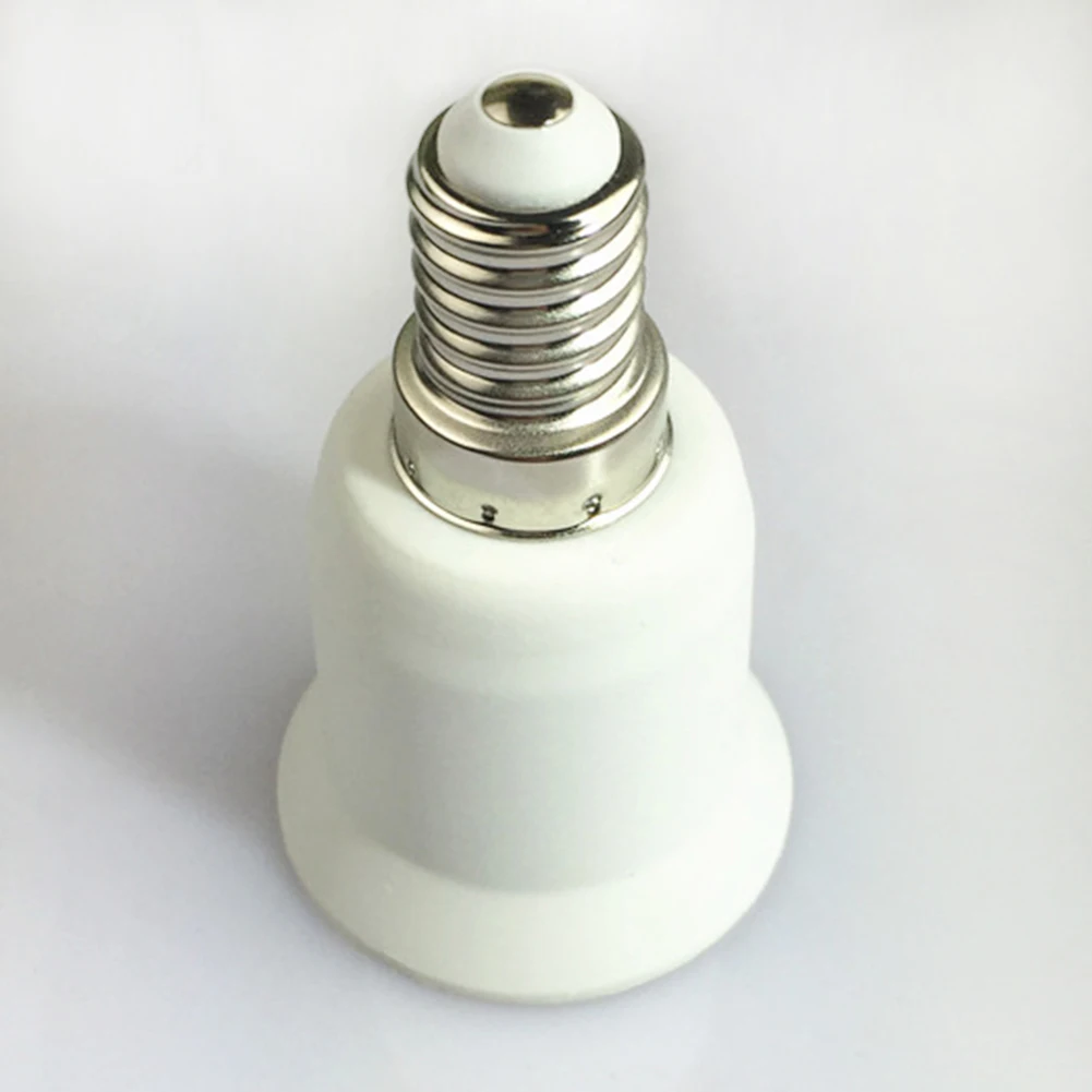 High Quality E14 to E27 Lamp Base Socket Bulb Holder Adapter Fireproof Lamp Converter Drop Shipping&
High Quality E14 to E27 Lamp Base Socket Bulb Holder Adapter Fireproof Lamp Converter Drop Shipping&