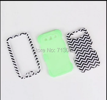 For Galaxy s3 New Glow in Dark 3-Layer Hybrid Chevron design Case 6 colors, glow in dark Chevron case for s3 10pcs\lot
For Galaxy s3 New Glow in Dark 3-Layer Hybrid Chevron design Case 6 colors, glow in dark Chevron case for s3 10pcs\lot