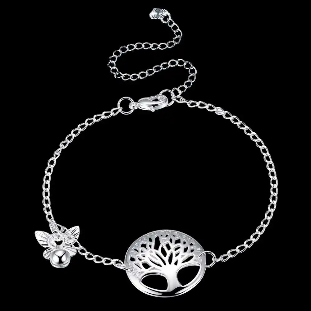 2017 hot life of tree silver color anklets angle wing leg bracelets for women girl
2017 hot life of tree silver color anklets angle wing leg bracelets for women girl