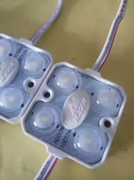 300Pcs / Lot 220VAC 1.5W 140Lumens Everlight SMD 2835 LED High Voltage 4 LED Modules for signage lighting,cabinet sign lighting
300Pcs / Lot 220VAC 1.5W 140Lumens Everlight SMD 2835 LED High Voltage 4 LED Modules for signage lighting,cabinet sign lighting