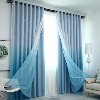 Tulle Curtain For Living Room Gradient Color Double Gauze Curtains Window Sheer Curtain Bedroom High Shading Window Screening
Tulle Curtain For Living Room Gradient Color Double Gauze Curtains Window Sheer Curtain Bedroom High Shading Window Screening