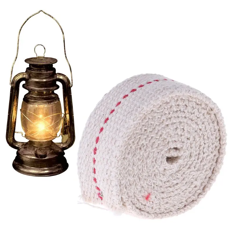 Premium Oil Lamp Mate Flat Cotton Oil Lantern Kerosene Lamp Wick Red Stitch 0.79in Wide 3.3ft Roll
Premium Oil Lamp Mate Flat Cotton Oil Lantern Kerosene Lamp Wick Red Stitch 0.79in Wide 3.3ft Roll