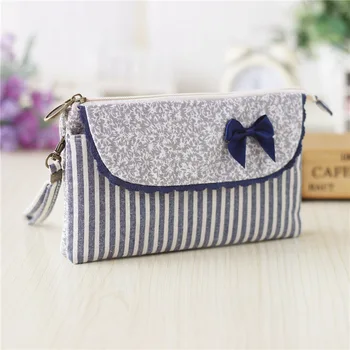 Cotton women's casual bow coin purse small change wallet bag female phone money pouch carteira feminina bolso mujer for girls
Cotton women's casual bow coin purse small change wallet bag female phone money pouch carteira feminina bolso mujer for girls