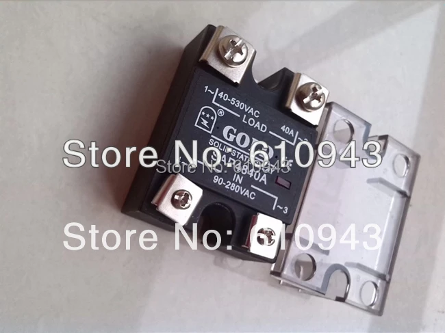 SAP4840A FREE SHIPPING 40A actually ! Manufacturer single phase solid state relay
SAP4840A FREE SHIPPING 40A actually ! Manufacturer single phase solid state relay