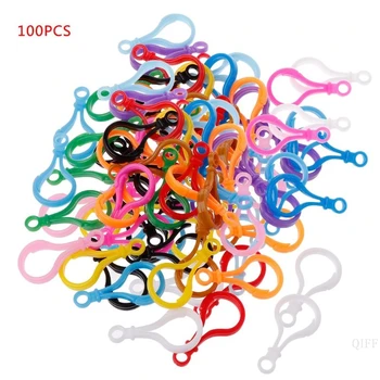 100pcs Plastic Colorful Lamp Shape Buckle Snap Hook Lobster Clasp DIY Needlework Luggage Sewing Handmade Bag Purse Toy Doll Tool
100pcs Plastic Colorful Lamp Shape Buckle Snap Hook Lobster Clasp DIY Needlework Luggage Sewing Handmade Bag Purse Toy Doll Tool
