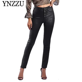 YNZZU European 2019 Chic Leopard PU Leather Pants Women Casual High Waist Skinny Flocking Warm Pencil Pants Trousers Women YB274
YNZZU European 2019 Chic Leopard PU Leather Pants Women Casual High Waist Skinny Flocking Warm Pencil Pants Trousers Women YB274