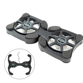 New Foldable USB Cooling Fan Convenient Mini Octopus Cooler Pad Quiet Stand Double Fans For Notebook Laptop PC
New Foldable USB Cooling Fan Convenient Mini Octopus Cooler Pad Quiet Stand Double Fans For Notebook Laptop PC