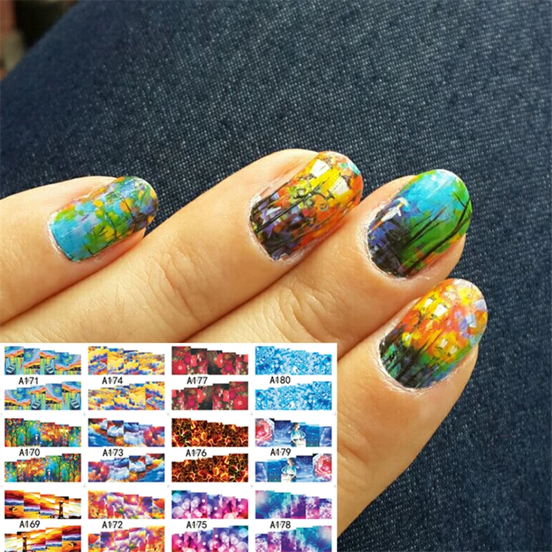 12 Designs/set New Decals Nail Art Water Romantic Red Beauty Lady Transfer Stickers Full Wraps Nail Tips Decoration
12 Designs/set New Decals Nail Art Water Romantic Red Beauty Lady Transfer Stickers Full Wraps Nail Tips Decoration