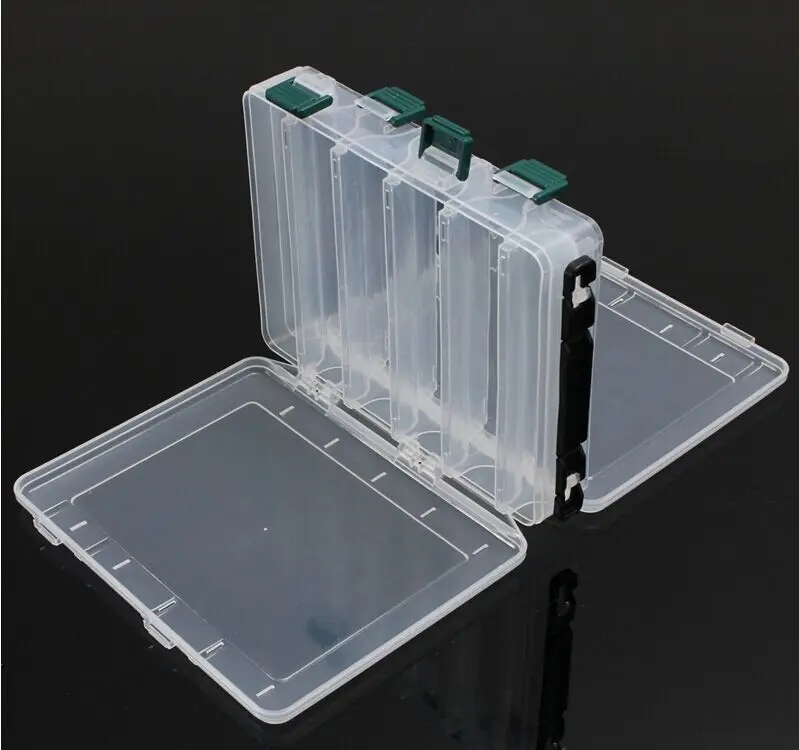 RUKE Double Sided 14/10 Compartments, KAWA Fishing Box, High Strength Transparent Visible Plastic Box with Drain Hole
RUKE Double Sided 14/10 Compartments, KAWA Fishing Box, High Strength Transparent Visible Plastic Box with Drain Hole