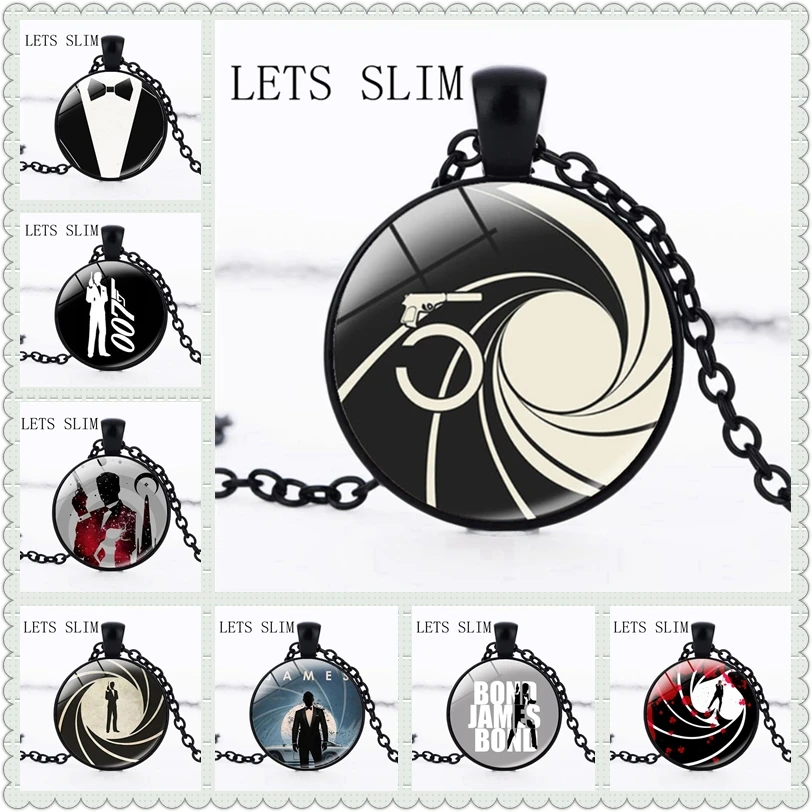 HOT! 2019 New James Bond 007 Movie Necklace Glass Cabin Men's Gift Pendant Glass Dome Statement Necklace Jewelry
HOT! 2019 New James Bond 007 Movie Necklace Glass Cabin Men's Gift Pendant Glass Dome Statement Necklace Jewelry