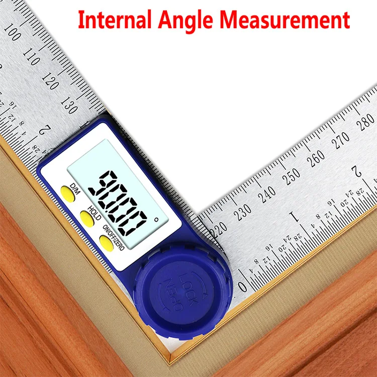0-200mm 8'' Digital Meter Angle Inclinometer Angle Digital Ruler Electron Goniometer Protractor Angle finder Measuring Tool
0-200mm 8'' Digital Meter Angle Inclinometer Angle Digital Ruler Electron Goniometer Protractor Angle finder Measuring Tool