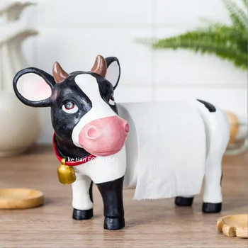European cute cow kitchen table paper towel rack free punching creative vertical bathroom dining room storage roll holder
European cute cow kitchen table paper towel rack free punching creative vertical bathroom dining room storage roll holder