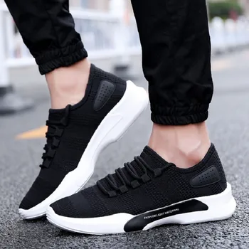 Male Cool Comfortable Grey Anti Skid Sneakers Men Casual Styish Plus Size Black Shoes Mans Red Stripe Comfy Autumn Shoes 2834
Male Cool Comfortable Grey Anti Skid Sneakers Men Casual Styish Plus Size Black Shoes Mans Red Stripe Comfy Autumn Shoes 2834