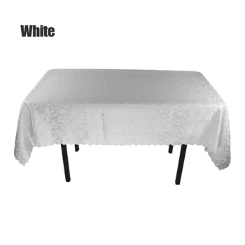18pcs/lot Customized 180*300cm Jacquard Table Cloth For Hotel Restaurant Wedding Party Decorative White Rectangle Table Nappes
18pcs/lot Customized 180*300cm Jacquard Table Cloth For Hotel Restaurant Wedding Party Decorative White Rectangle Table Nappes