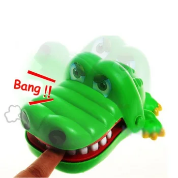 New Small Size Crocodile Mouth Dentist Bite Finger Game Funny Gags Toy Novelty Toy For Kids
New Small Size Crocodile Mouth Dentist Bite Finger Game Funny Gags Toy Novelty Toy For Kids