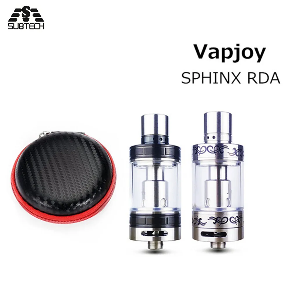2017 New VAPJOY SPHINX RDA Liquid rda 0.4ohm Rebuildable Dripping Atomizer vaporizer electronic cigarette vape pen vapor tank
2017 New VAPJOY SPHINX RDA Liquid rda 0.4ohm Rebuildable Dripping Atomizer vaporizer electronic cigarette vape pen vapor tank