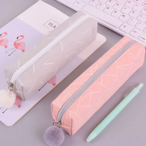 Lovely Concise Pattern Pencil Case Zippered Light Color Stationery Office And School Supplies Makeup Bags Kids Cute Stylish Gift
Lovely Concise Pattern Pencil Case Zippered Light Color Stationery Office And School Supplies Makeup Bags Kids Cute Stylish Gift