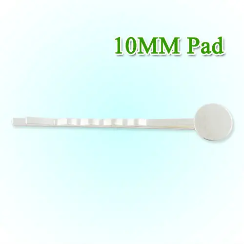 50pcs 55*10MM Silver Plated Brass Bobby Pin With Pad,Hair Clip Cabochon Base For Cameo DIY Hairpins Barrettes Making
50pcs 55*10MM Silver Plated Brass Bobby Pin With Pad,Hair Clip Cabochon Base For Cameo DIY Hairpins Barrettes Making