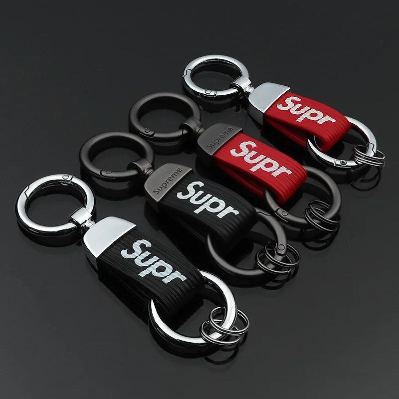 New tide brand SP car key ring pendant cute Korean leather key chain ring W-133
New tide brand SP car key ring pendant cute Korean leather key chain ring W-133