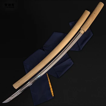 Full Tang Shirasaya Sword Katana Real Hamon Sharp Blade choji hamon blade shirasaya katana bamboo body sharp
Full Tang Shirasaya Sword Katana Real Hamon Sharp Blade choji hamon blade shirasaya katana bamboo body sharp