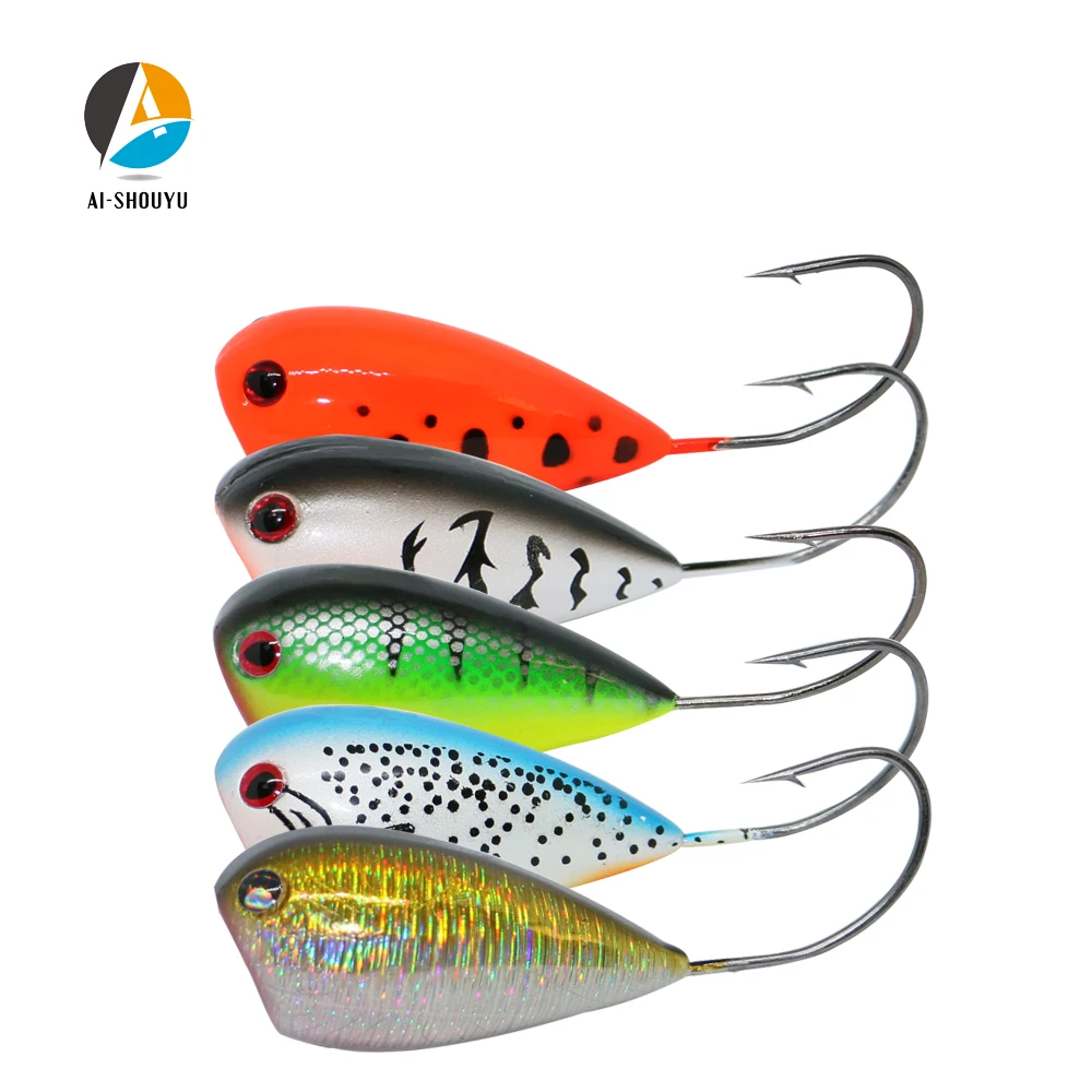 AI-SHOUYU 2Pcs/lot Popper Fishing Lure Crankbaits 50mm 13g Artificial Baits Croatian EGG Floating Hard Bait With Single Hook
AI-SHOUYU 2Pcs/lot Popper Fishing Lure Crankbaits 50mm 13g Artificial Baits Croatian EGG Floating Hard Bait With Single Hook