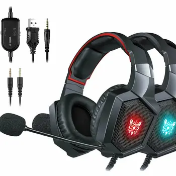K8 3.5mm Gaming Headset with Mic LED Headphones for PS4 Xbox one PC Laptop Phone
K8 3.5mm Gaming Headset with Mic LED Headphones for PS4 Xbox one PC Laptop Phone