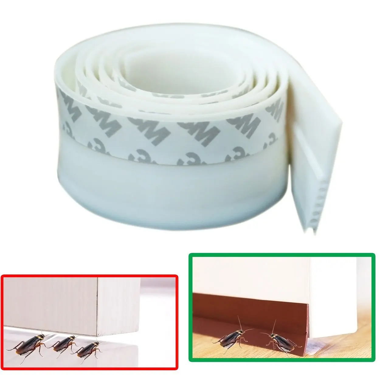 28mm/35mm Width Anti-cockroaches Self Adhesive Silicone and Rubber Door Window Bottom Sealing Strip Sound Insulation Stripping
28mm/35mm Width Anti-cockroaches Self Adhesive Silicone and Rubber Door Window Bottom Sealing Strip Sound Insulation Stripping