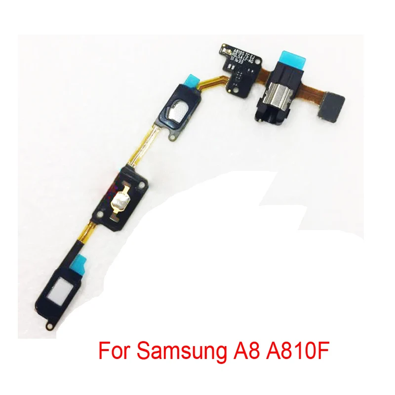 New For Samsung Galaxy A8 2016 A8100 A810F Return Key Home Button Sensor Earphone Audio Jack Headphone Socket Flex Cable
New For Samsung Galaxy A8 2016 A8100 A810F Return Key Home Button Sensor Earphone Audio Jack Headphone Socket Flex Cable