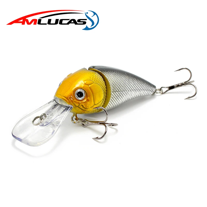 Amlucas 8.5cm 14.5g Fishing Lure Multi Jointed Sections Hard Bait Simulation Artificial Crankbaits Wobblers WE231
Amlucas 8.5cm 14.5g Fishing Lure Multi Jointed Sections Hard Bait Simulation Artificial Crankbaits Wobblers WE231