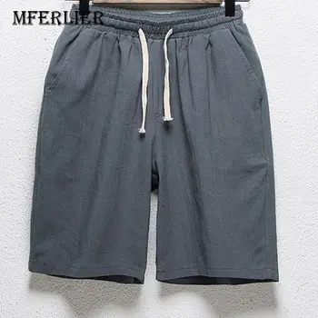 MFERLIER Cotton linen Shorts Summer Shorts men size M-5XL Elastic waist men shorts 5 Colors
MFERLIER Cotton linen Shorts Summer Shorts men size M-5XL Elastic waist men shorts 5 Colors