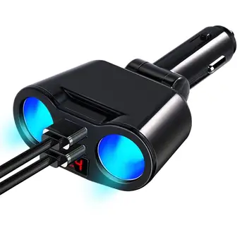 Auto Car USB Plug Converter 5V 3.1A Dual USB Car Cigarette Lighter Splitter Socket Adapter Voltage Monitor for Phone MP3 DVR
Auto Car USB Plug Converter 5V 3.1A Dual USB Car Cigarette Lighter Splitter Socket Adapter Voltage Monitor for Phone MP3 DVR