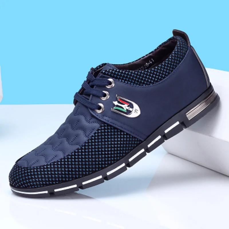 Nice Spring Autumn High Quality Man Shoes Fashion Flats Lacing Canvas Shoe Men Breathable Casual Men Shoes Zapatos Hombre E31