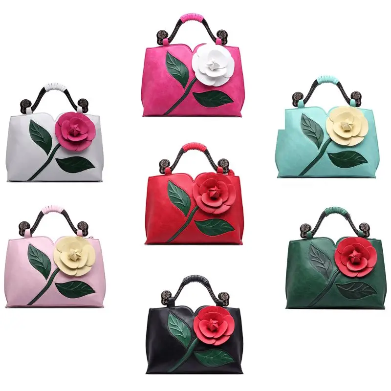 Vintage Rose Pattern Handbag Top Handle Satchel Tote Clutch Bag for Women Ladies Evening Party Wedding Decor Accessories 2019
Vintage Rose Pattern Handbag Top Handle Satchel Tote Clutch Bag for Women Ladies Evening Party Wedding Decor Accessories 2019