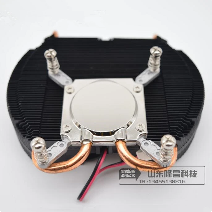 KOOLASON Supporting 53*53mm hole spacing A/N Video graphics card fan cooler heat sink copper heat pipe radiator 2PIN
KOOLASON Supporting 53*53mm hole spacing A/N Video graphics card fan cooler heat sink copper heat pipe radiator 2PIN