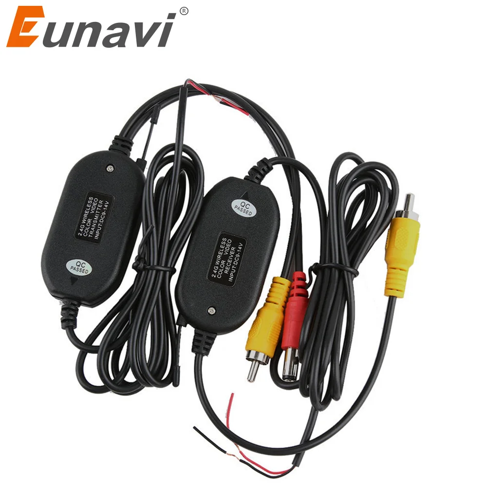 Eunavi 2.4G Wireless Transmitter & Receiver for Car Reverse Rear View Backup Camera and Monitor Parking Assistance Vehicle CAM
Eunavi 2.4G Wireless Transmitter & Receiver for Car Reverse Rear View Backup Camera and Monitor Parking Assistance Vehicle CAM