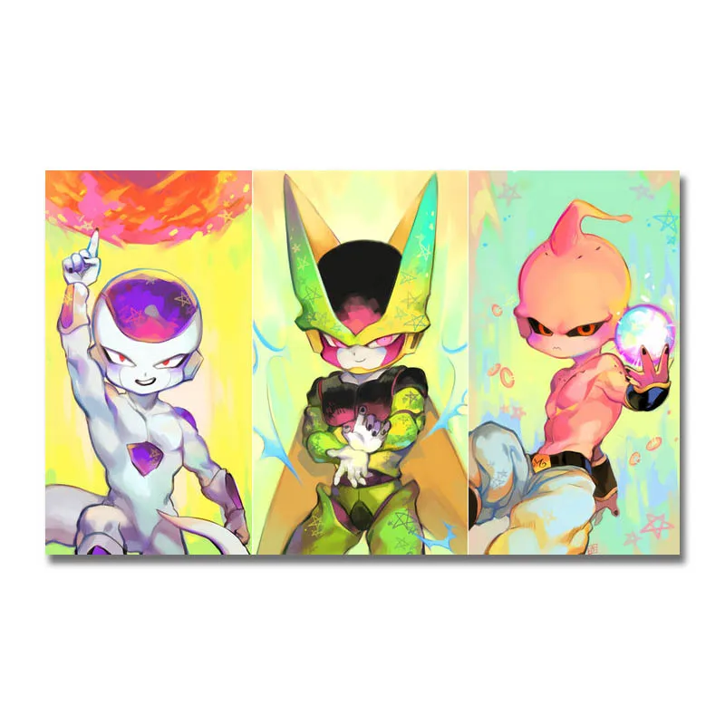 Art Silk Or Canvas Print Dragon Ball Goku Vegeta Frieza Majin Buu Anime Poster 20x33 inch For Room Decor Decoration-010
Art Silk Or Canvas Print Dragon Ball Goku Vegeta Frieza Majin Buu Anime Poster 20x33 inch For Room Decor Decoration-010