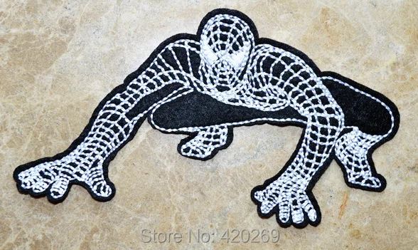 HOT SALL! ~ Black Spiderman Spider Super hero Punk IRON ON Patches, sew on patch,Appliques, Made of Cloth,100% Quality
HOT SALL! ~ Black Spiderman Spider Super hero Punk IRON ON Patches, sew on patch,Appliques, Made of Cloth,100% Quality
