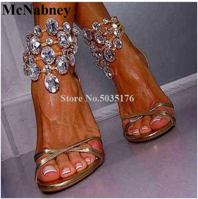 Rhinestone New Gold Summer Solid Zipper High Heel Party Ladies Shoes Peep Toe Women Sandals Stiletto Heel Cover Heel Women Shoes
Rhinestone New Gold Summer Solid Zipper High Heel Party Ladies Shoes Peep Toe Women Sandals Stiletto Heel Cover Heel Women Shoes