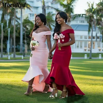Long Bridesmaid Dresses For Women 2019 Elegant Off Shoulder Cheap Under 100 Maid Of Honor Dress Party Hi-low Arabic Party Gowns
Long Bridesmaid Dresses For Women 2019 Elegant Off Shoulder Cheap Under 100 Maid Of Honor Dress Party Hi-low Arabic Party Gowns