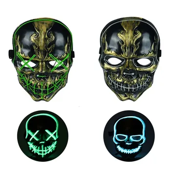 LED Light Up Skull Bone Face Party Masks Year Great Funny Masks Halloween Mask Festival Cosplay Costume Supplies Glow In Dark
LED Light Up Skull Bone Face Party Masks Year Great Funny Masks Halloween Mask Festival Cosplay Costume Supplies Glow In Dark