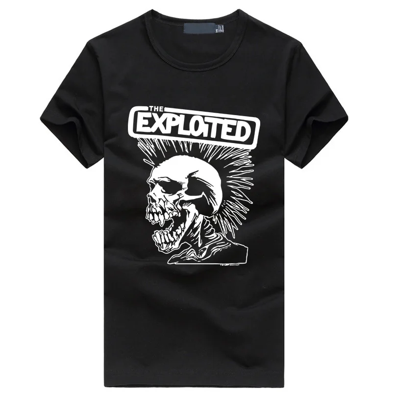 The Exploited print men's fashion t-shirts Cute punk Skull Graphics brand tee shirt Hip Hop Casual Fitness homme Swag clothing
The Exploited print men's fashion t-shirts Cute punk Skull Graphics brand tee shirt Hip Hop Casual Fitness homme Swag clothing