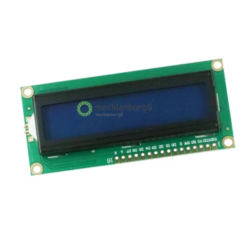 3.3 V 1602 LCD display 1602 LCD monitor blue Screen white code Blacklight 16x2 characters LCD display module HD44780 1602A
3.3 V 1602 LCD display 1602 LCD monitor blue Screen white code Blacklight 16x2 characters LCD display module HD44780 1602A