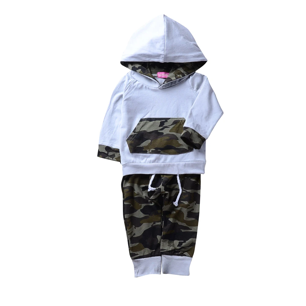 Infant Baby Clothes Suit White Tops Romper Hoodies+Camouflage Pants Clothing Sets Bebe Kids Clothes Suits
Infant Baby Clothes Suit White Tops Romper Hoodies+Camouflage Pants Clothing Sets Bebe Kids Clothes Suits