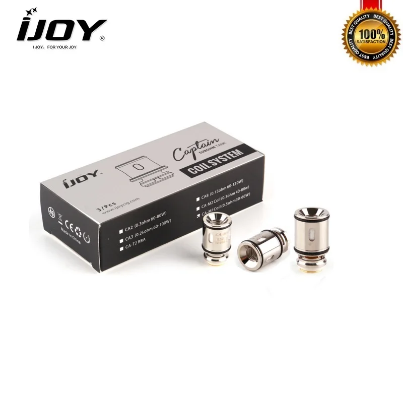 3pcs/lot IJOY Captain Mini Coil 0.5ohm CA-M1 and 0.3ohm CA-M2 E-Cigarettes Atomizer Core for IJOY Captain Mini Sub ohm Vape Tank
3pcs/lot IJOY Captain Mini Coil 0.5ohm CA-M1 and 0.3ohm CA-M2 E-Cigarettes Atomizer Core for IJOY Captain Mini Sub ohm Vape Tank
